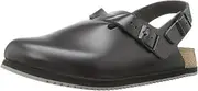 [Birkenstock] Tokio Leather Black Supergrip Clogs - 43 N