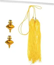 TOGEVAL Flag Tassel Set Banner Flag for Elegant School/club Celebrations