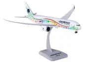 Hogan 10673GR Aeromexico Boeing 787-9 Quetzalcoatl Desk Model 1/200 AV Airplane