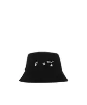 Swimming Man-logo bucket hat One size Black