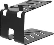 Abaodam Desktop Speaker Stand Metal Riser for Optimal Audio Cooling Durable Heightening Rack for Computer Gaming Desk Sleek Design for Bookshelf Speakers Versatile