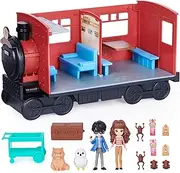 Wizarding World Harry Potter, Magical Minis Hogwarts Express Train Toy Playset with 2 Exclusive Figures, 10 Accessories, Kids Toys for Ages 6 and up