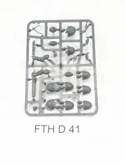 Warhammer 40k Space Marines Space Wolves Primaris Upgrade Pack Sprue - D41