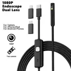 USB-C Direct Plug Dual Lens Endoscope Inspection Camera For iPhone iPad Samsung