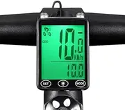 Lnqwhduu Wireless Bicycle Computer Touch Screen Bicycle Computer Mountain Bike Speedometer -Sensor GPS for Bike