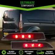 Ford Transit Custom Smoked LED Central Brake Lights Styling Upgrade Tinted Pair