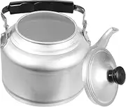 PRETYZOOM Aluminum Kettle with Capacity Practical Heating Water Kettle for Home Hotel Use Tea Pot for Induction Cookers Gas Stoves Design