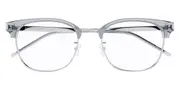 Saint Laurent SL 649/F Asian Fit 003 Men's Glasses Grey Size 54 - Private Health Rebate - Blue Light Block Available