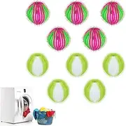 [OUDQFCJ] Lint Remover Washing Machine Balls Washing Balls Washing Balls Lint Remover for Removing Lint from Tumble Dryers and Washing Machines Pack of 10