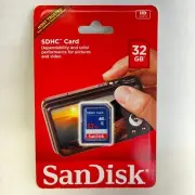 New SanDisk 32GB SD SDHC Class 4 Camera Flash Memory Card 32 G SDSDB-032G