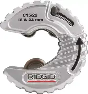 57018 Model C15/22 Mm C-Style Close Quarters Copper Tubing Cutter Capacity, 15-2
