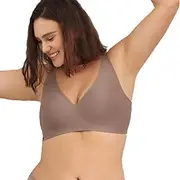 [Yadalky] Wireless Bra for Women, Deep V Seamless Bras Wirefree Bralette No Underwire Comfortable Sports Bra