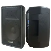 15" Active Powered PA Speaker Studio Kareoke Stage Speaker Audio TWS Loudspeaker