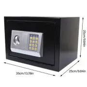 Digital Safe Box Electronic Security Cabinet Home Safe Multifunctional Keypad