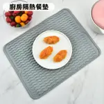 【丹丹有品】莫蘭迪色隔熱餐墊(隔熱墊 矽膠墊 桌墊 矽膠餐墊 隔熱桌墊)