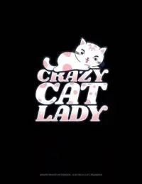 在飛比找博客來優惠-Crazy Cat Lady: Graph Paper No