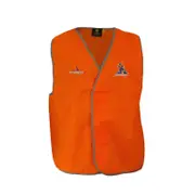 Melbourne Storm NRL Hi Viz Work Vest Orange