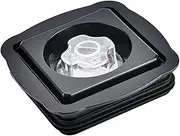 Fenteer Blender Jar Lid Blender Pitcher Lid for Soup Square Top Countertop Cap Blender Replacement Parts Smoothie Machine Accessories