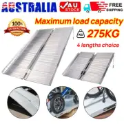 Aluminium Foldable Wheelchair Ramp with Handle - 2/3/4/5FT