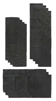 Muddy Universal Box Blind Magnetic Curtain Kit, Black, MUD-BBA002