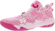 [adidas] Harden Vol. 6 Mens Shoes Size 15, Color: Clear Pink/Clear White/Team Real Magenta