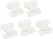PEPLAYTAL 5pcs Safety Locks No Tools Needed Strong Adhesive Refrigerator Cabinet Locks for Easy Installation Secure Latch for Drawers Doors