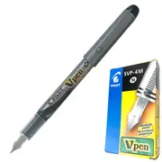 Pilot Disposable Fountain V Pen (Black) [Box 12]