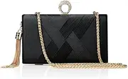 [BABEYOND] Clutch Purses for Women - Evening Bag Tassel Pendant Clutch for Bride Party Prom Wedding