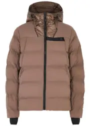 ON Running Challenger Quilted Shell Jacket, Jackets, Taupe, Large - L (UK14 / L) L (UK14 / L)