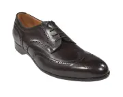 Ralph Lauren Purple Label Brown Leather Chapman Wingtip Dress Shoes New $995