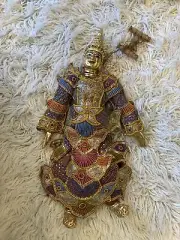 Authentic Thailand Asian Dancer/Marionette/Puppet Hand Made 25”L.Hanging Decor