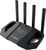 [ASUS] TUF Gaming BE3600 Dual Band WiFi 7 Router, 2.5Gbps Port, Mobile Game Mode, Subscription-Free Security, Mesh WiFi Support, Gear Accelerator, Adaptive QoS, Port Forwarding, Mobile Tethering