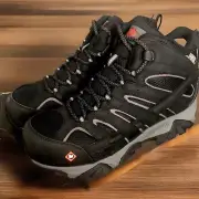 Merrell Mens Moab Vertex Work Hiking Black Leather Boots Waterproof Safety 10