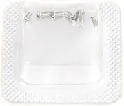 [Generic] 6Pcs 2.0x1.2x3.0 Watch Case Back Cover Silver Screw Replace Parts for MIDO Baroncelli Watch - (Color: Silver)