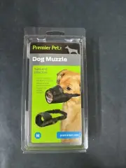 NEW Premier Pet Size M Dog Muzzle Beagles, Spaniels, Whippets, Etc. Safe