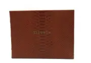 Guest Book Visitors Log Leather Bound Hardcover BROWN NEW