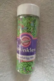 Wilton Sprinkles Colorful Egg Mix Cupcakes topper 3.75 0z