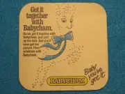 Beer Coaster - Get It Together with BABYCHAM Dry Pear Cider Perry ~ England Deer