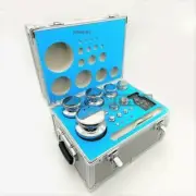 F1 Grade 28 pcs 1mg-5kg 304 Stainless Steel Digital Scale Calibration Weights