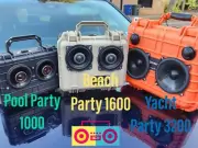 Portable Bluetooth Speaker Boombox Waterproof Pelican Apache Case-140 Watts ttl