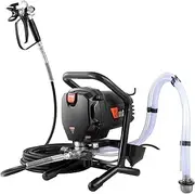 [VEVOR] Stand Airless Paint Sprayer, 750W 3000PSI High Efficiency Electric Airless Sprayer, Fine and Even Painting Effect, Handheld Paint Sprayers for Home Interior and Exterior Furniture and Fences