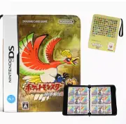 Pokemon Soul SILVER Pokemon Cards TCG Binder Album Book Game Card 9 Grid DS