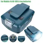 For Makita BL1815 14.4V-18V USB+Type C Battery Power Source Charger Adapter
