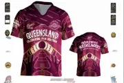 (size 14) (ap60Q) state of origin Youth QLD TEAM “QLD INDIGENOUS JERSEY