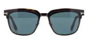 Tom Ford Sunglasses 5683 052 + CLIP ON Havana Glasses Frames Eyeglasses 54-18-