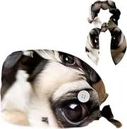 [YTYVAGT] Scrub Caps Women,Scrub Hats Suitable for Women,Puppy Animal Dog Pattern