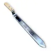 Cold Uncapping Knife Serrated- Stainless Steel - Large