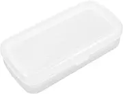 GANAZONO Box for Nail Art Tools Removable Tray Organizer with Draining Compact Design for Manicure and Pedicure Tools Durable Material for Home