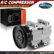A/C Compressor w/ FS10 Style for Nissan Quest Mercury Villager 93-02 3.0L 3.3L (for: Nissan)