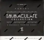 2016 PANINI IMMACULATE COLLECTION BASEBALL 8 BOX HOBBY CASE FACTORY SEALED NEW